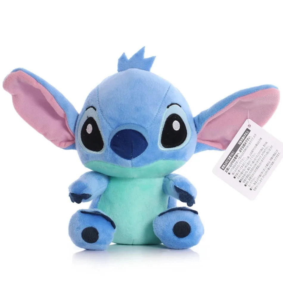 25cm Disney Plush Toy Disney Stitch Original Anime Figures Lilo & Stitch Cute Stuffed Toys Movie Peripherals Soft Ornaments Gift