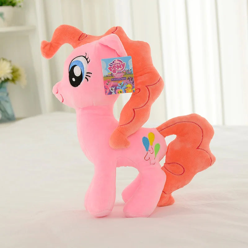 20Cm My Little Pony Plush Toys Anime Twilight Sparkle Fluttershy Pinkie Pie My Little Pony Soft Stuffed Doll Kids Birthday Gifts