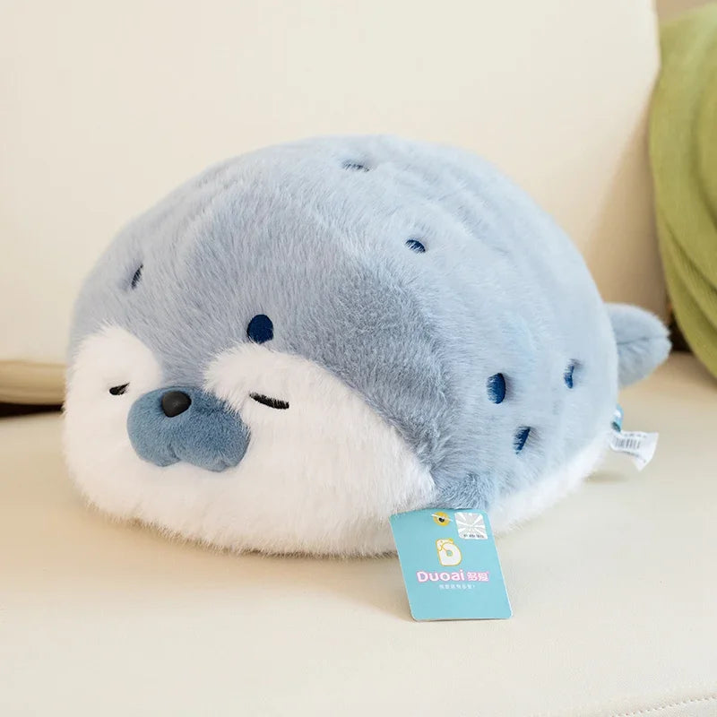 Lovely Sea Lion Seal Plush Toy Stuffed Animal Sea Otter Soft Doll Sleeping Pillow Sofa Cushion Cute Christmas Birthday Gift