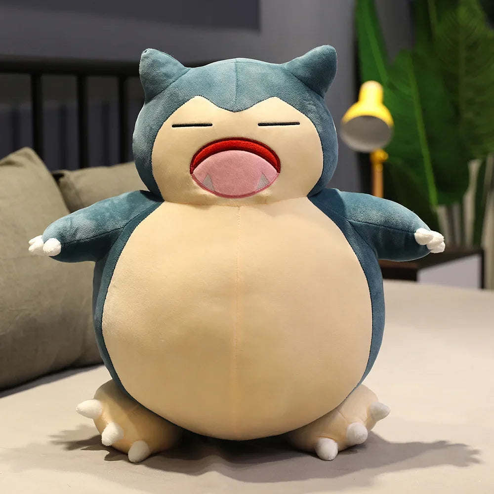 30cm Pokemon Series Pet Sprite Snorlax Plush Doll Kawaii Sleeping Snorlax Pillow Christmas Gift For Boys And Girls