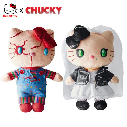 Hello Kitty Chucky Tiffany Cartoon Plush Toy - Plushy Mart