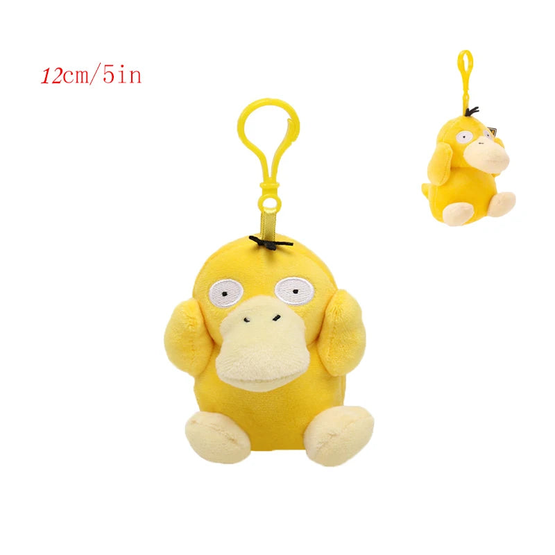 Pokemon Pikachu Snorlax Psyduck Plush Toys Keychain Cute Anime Charmander Stuffed Animals Peluche Dolls Birthday Gifts Kids