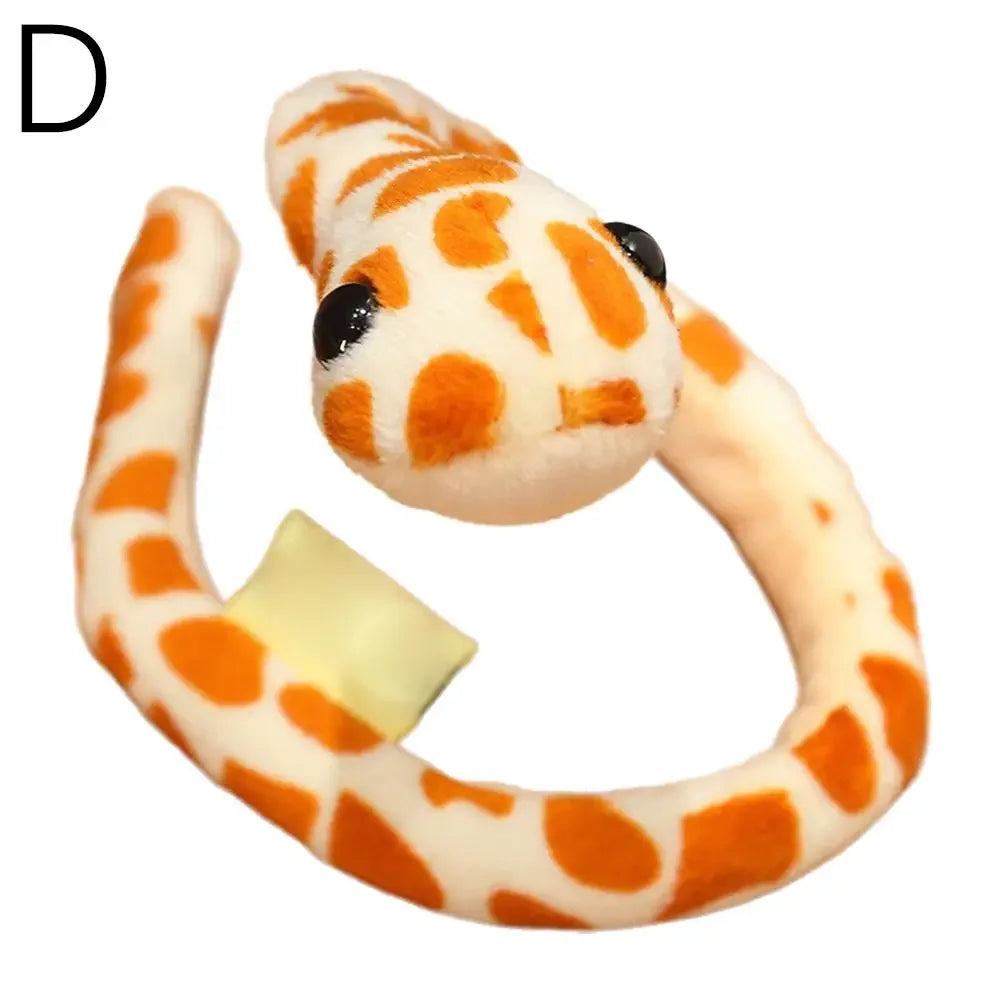 2025 Snake Plush Snake Toy Snake New Year Gift Colorful Toy Holiday Children Home Simulated Decoration Plush G2s0