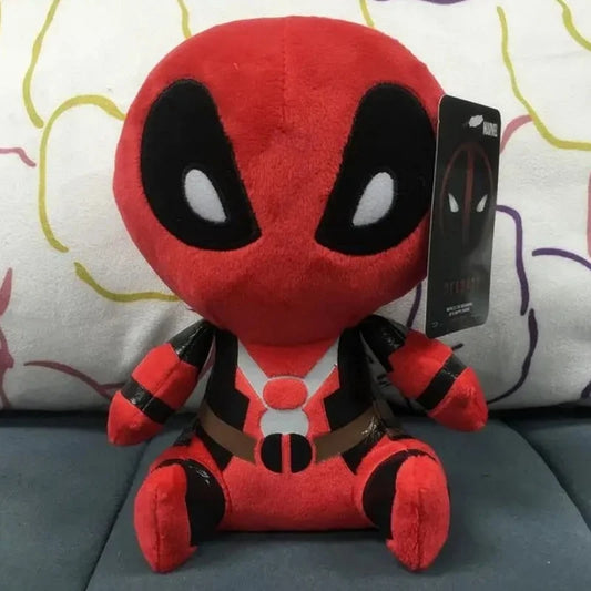 Kawaii Cute 20cm X-men Deadpool Movie Plush Puppet Figure Toys For Children Animal Doll Kawaii Companion For Kids Fans Gifts