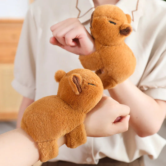 New Cute Plush Toy Four Color Animal Buckle Bracelet, Plush Filled Animal Cute Dolphin Bracelet, Bicycle Decoration