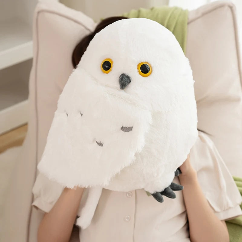 1pc  30/36cm Simulation Owl Plush Toys Lovely Bird Dolls Stuffed Soft Nighthawk Pillow Kawaii Home Decor Gift for Lover