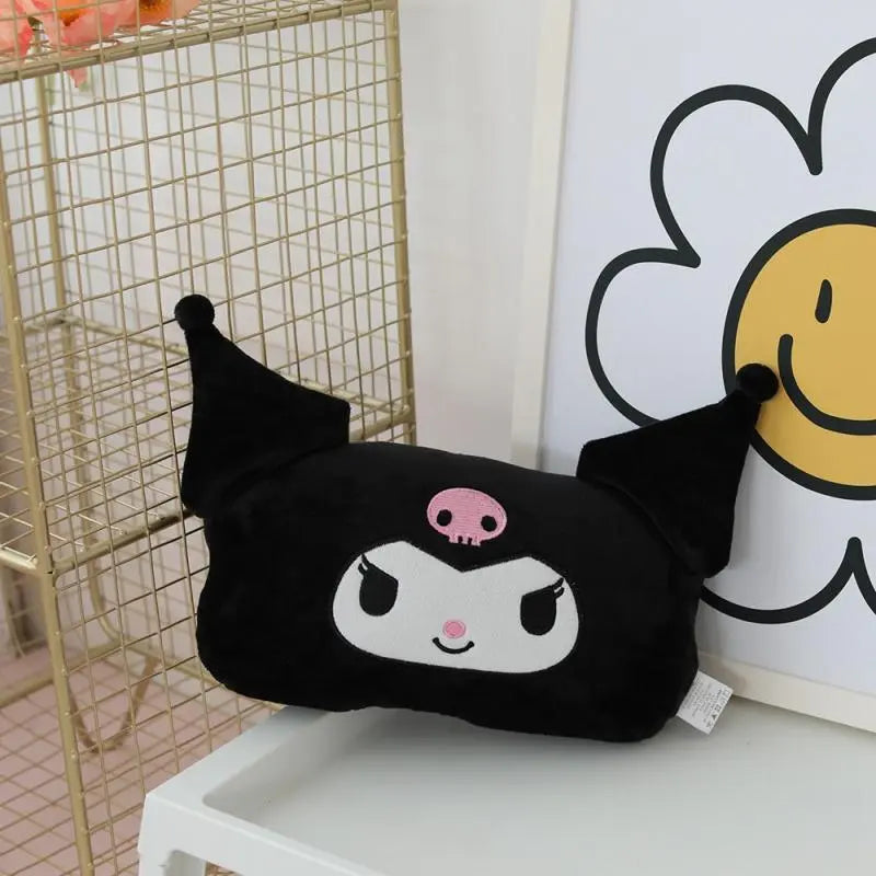 Anime Sanrio Kuromi My Melody Plush Car Neck Headrest Pillow - Plushy Mart