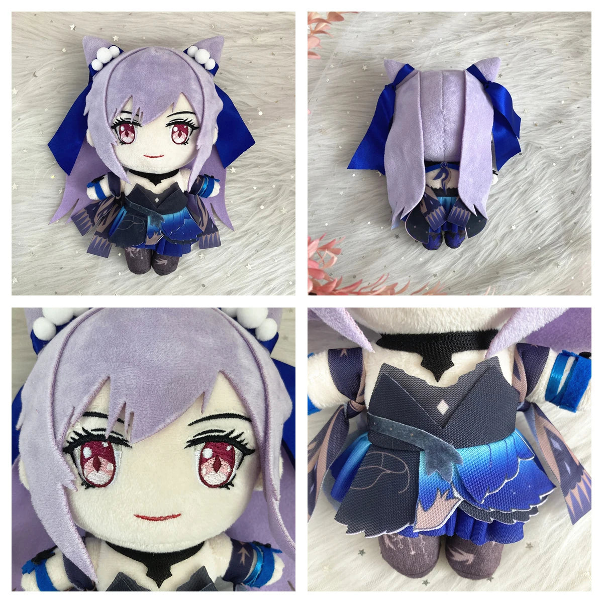 Fast Delivery 20cm Genshin Impact Ayato Sayu Doll Stuffed Anime Plush Toy Kazuha Yae Miko Scaramouche Cosplay Props Plushies