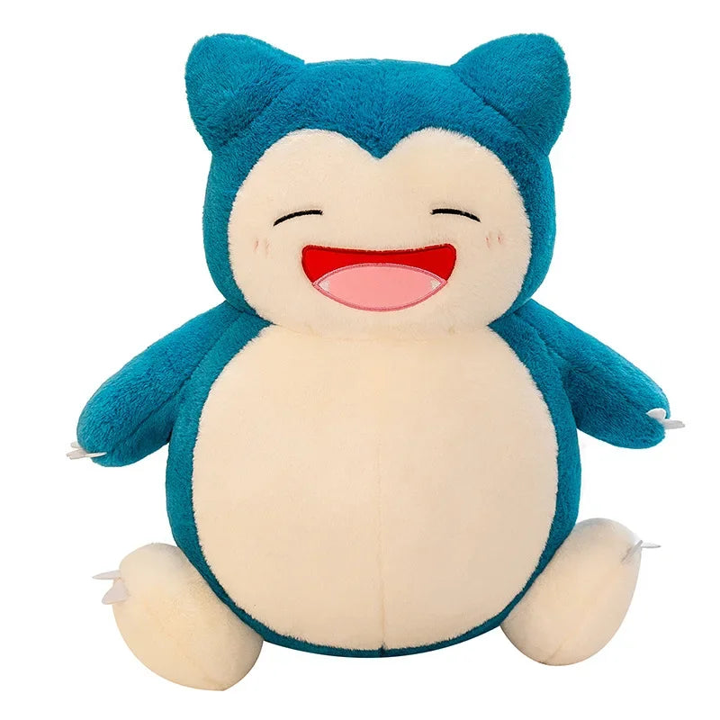 85 Cm  Big Size Pokemon Rabbit Fur Snorlax Doll Plush Animal Plush Toy Stuffed Animal Kawaii Room Decoration Toy Plushies Gift