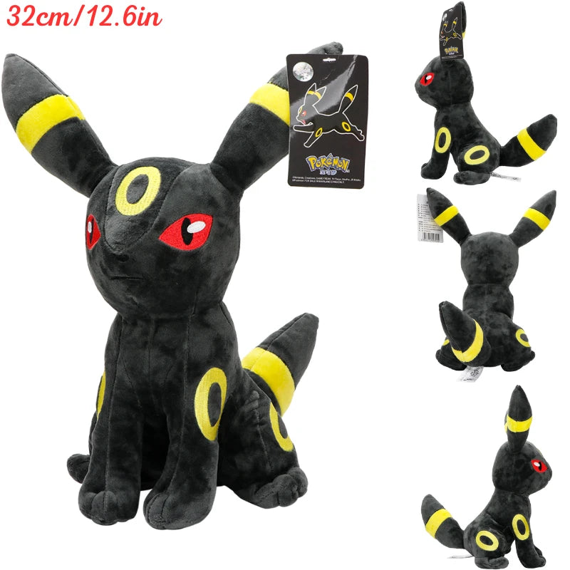 Oringinal Plush Toys Eevee Evolution Sylveon Umbreon Espeon Sylveon Glaceon Jolteon Stuffed Animals Peluche Dolls Gifts