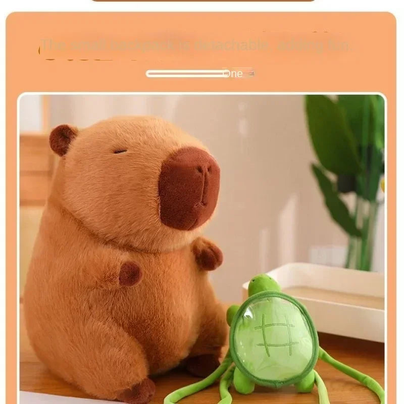 Capybara Anime Simulation Toy for Kids Cute Stuffed Animals Soft Doll Cute Toy Christmas Gift