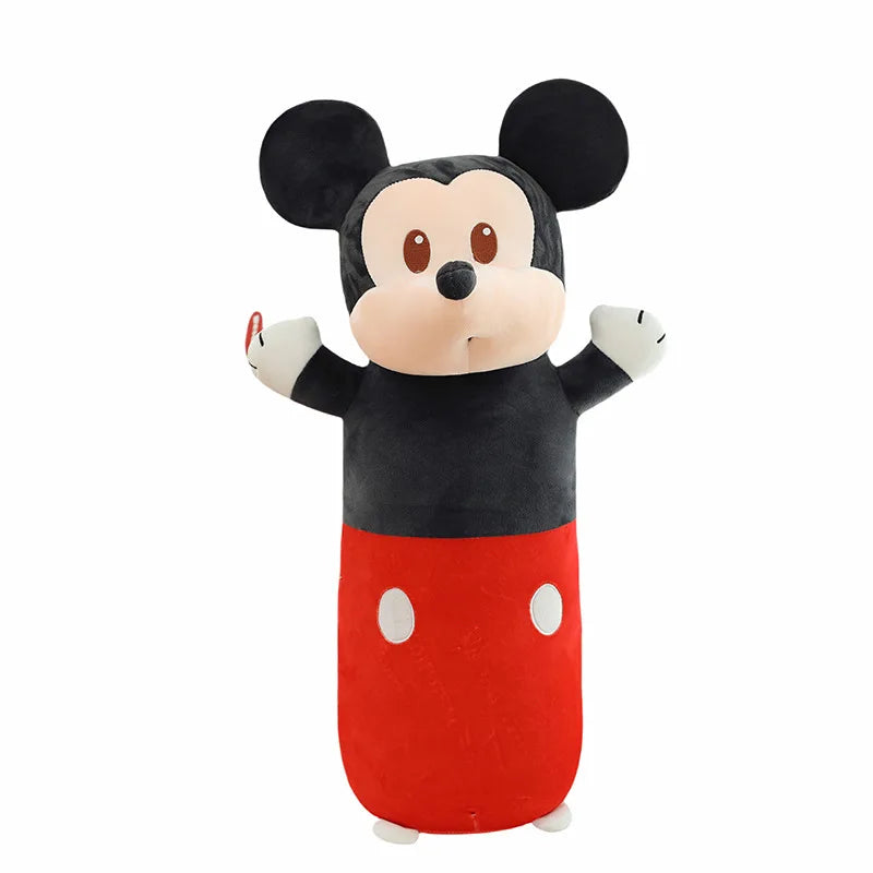 Mini Mickey Anime Peripheral Cartoon Cylinder Pillow Large Cloth Doll Children'S Gift Wholesale Plush Toy Birthday Gift Mouse