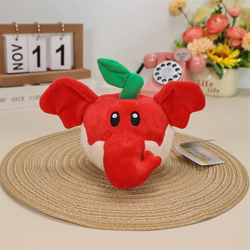 Kawaii Elephant Mario Luigi Princess Peach Daisy Toadette Soft Plush Toys Poplin Fire Spike Rolla Koopa Condart Pleuche Dolls