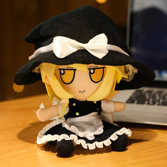 1pc 20CM Hot Game Touhou Project Dolls Cute Hakurei Marisa Kirisame Plushie Toys Stuffed Soft Japan Anime Pillow for Child