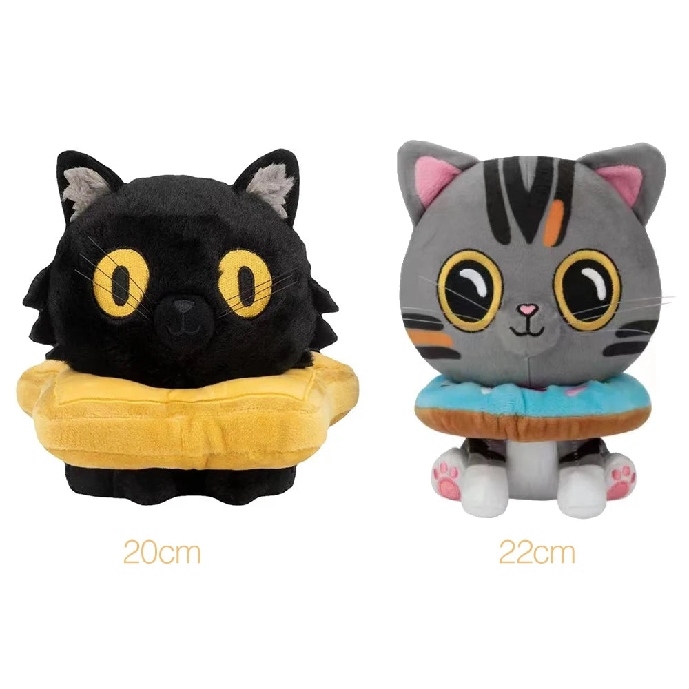 New Arrive Cute Soft 20cm Ralph and Bella Plushie Stuffed Cartoon Cat Plush Home Comfort Pillow Cushion Gift Doll Kids Girls