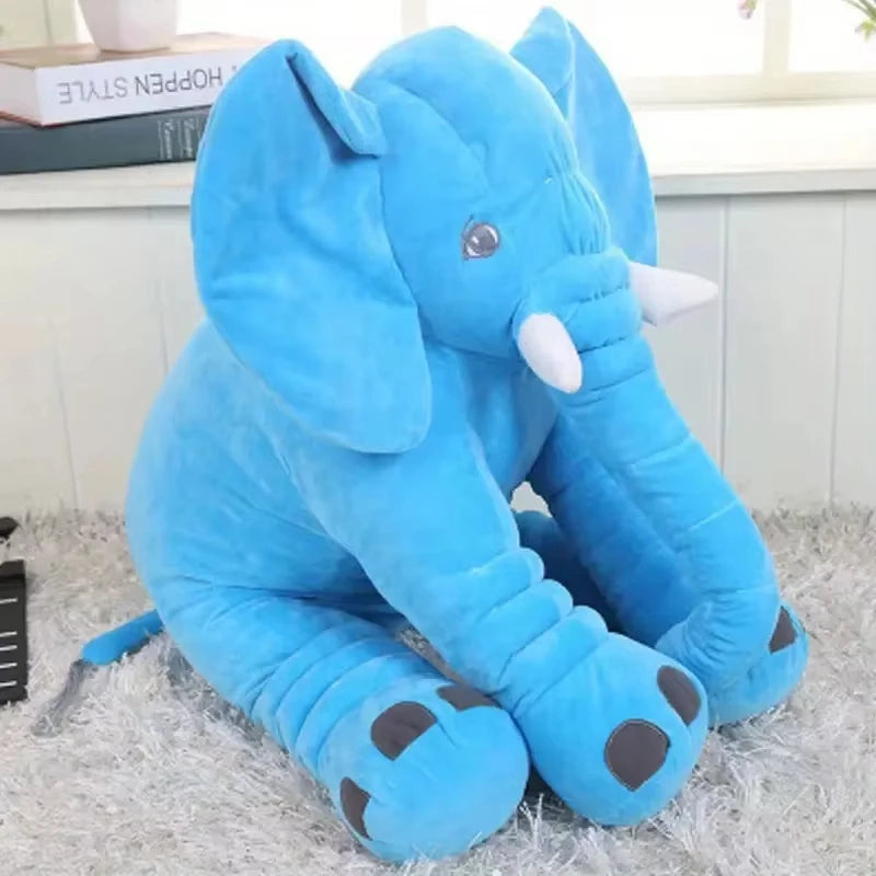 1pc Elephant Design Pet Grinding Teeth Plush Toy Durable Chew Toy ForDog Interactive Supply