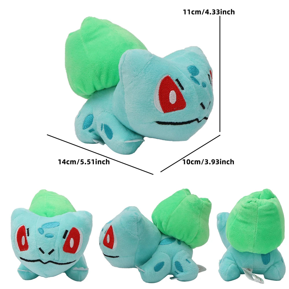 2024 Pokemon Pikachu Latios Latias Bulbasaur Squirtle Charmander Plush Toy Anime Stuffed Animal Doll for Kids Collection Gift