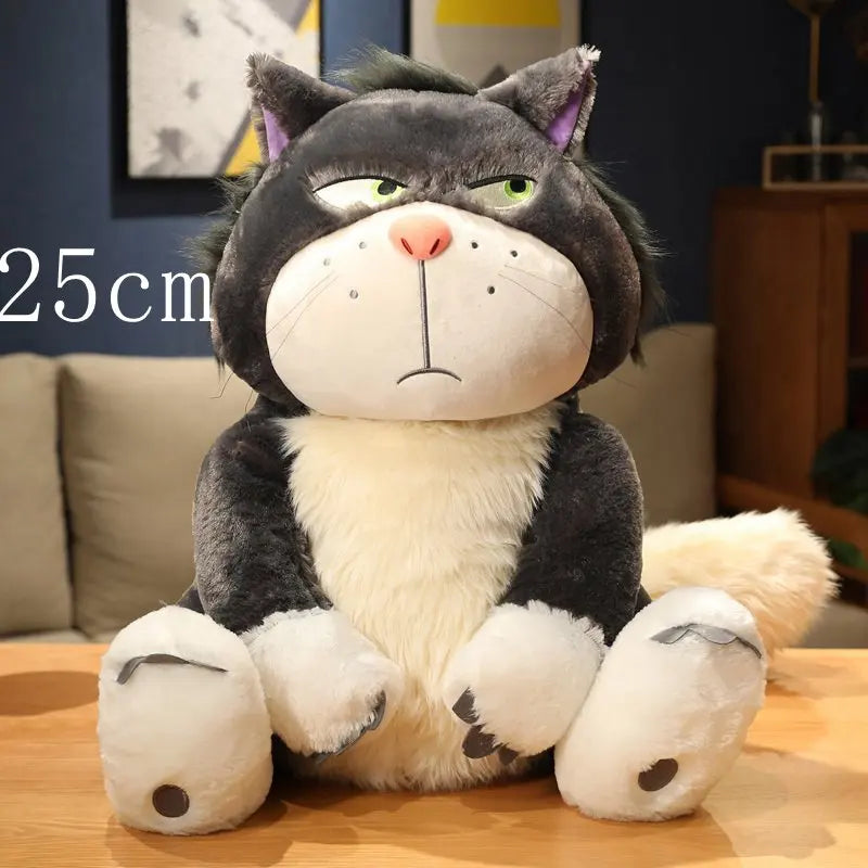 High Quality Cat Lucifer Plush Soft Filling Animal Sitting Doll Bed Decoration Backpack Pendant Children's Toy Birthday Gift