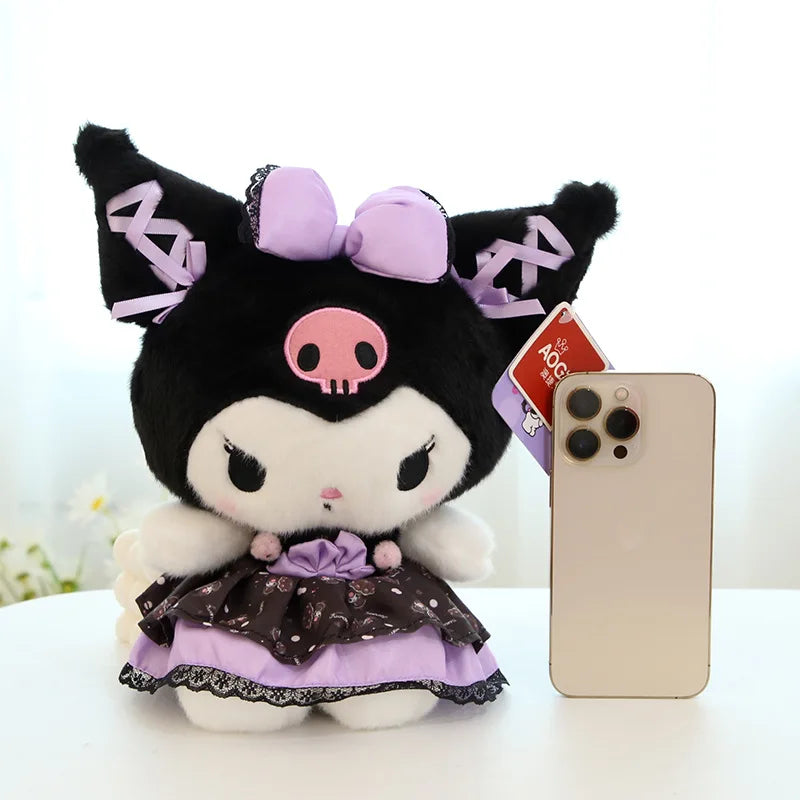 Sanrio Cute Party Hellokitty Kuromi Melody Cinnamoroll Plush Toys Festival Holiday Gift Homdecor Stuffed Dolls