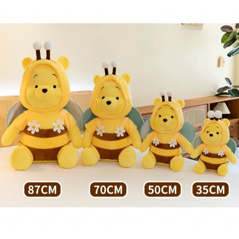 Bee Pooh Disney Plush Toys Stuffed Animals Cute Dolls Birthday Gift Thanksgiving Gift Party Favor Companion Doll