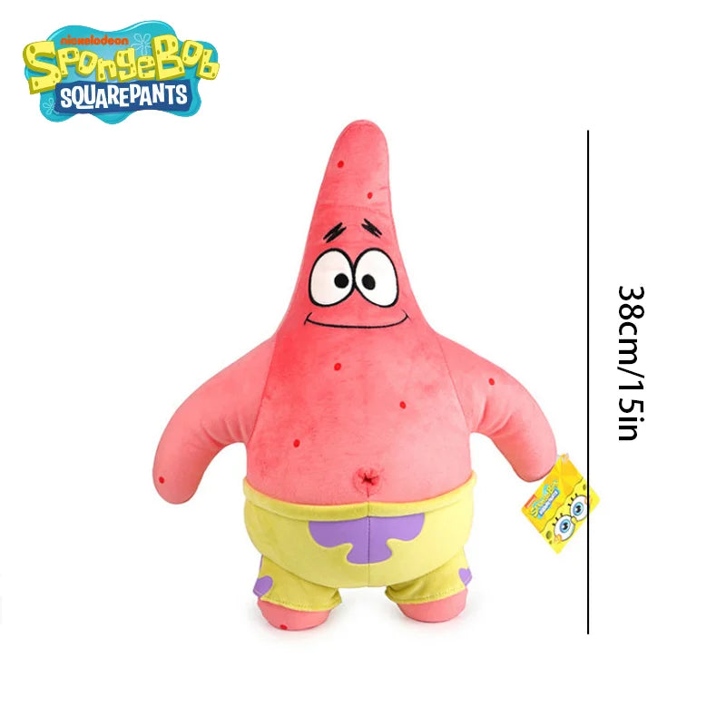 Spongebob Patrick Star Eugene H. Krabs Gary the Snail Plush Toy Throw Pillow Halloween Decorations Birthday Gift Boy