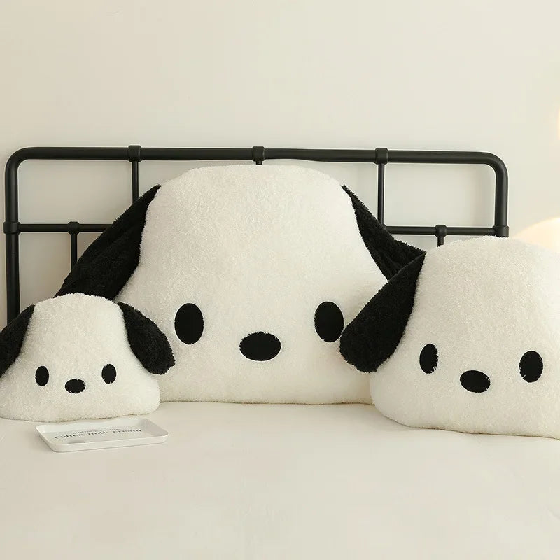 Sanrio Pochacco Plush Doll Cartoon Large Wagging Pacha Dog Girl Plush Dog Utility Live Streaming Erha Short Plush Animal Pillow