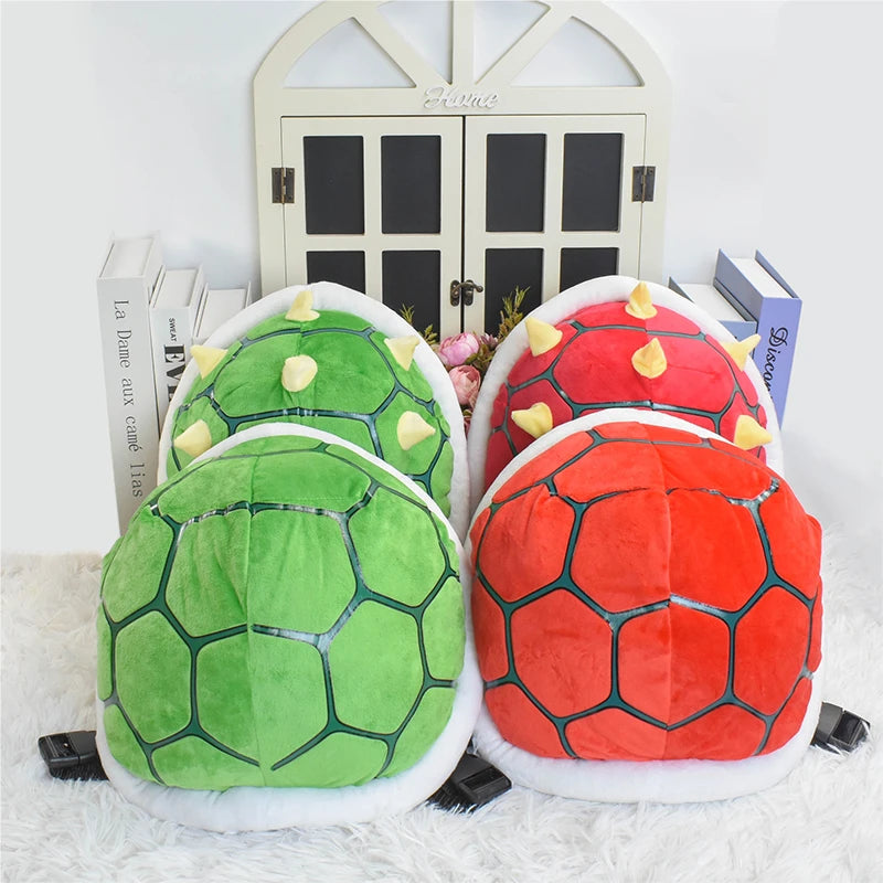 Kawaii Mario Koopa Troopa Paratroopa Yoshi Plush Toys Backpack Anime Morton Iggy Larry Lemmy Peluche Dolls School Bags Gift Kids