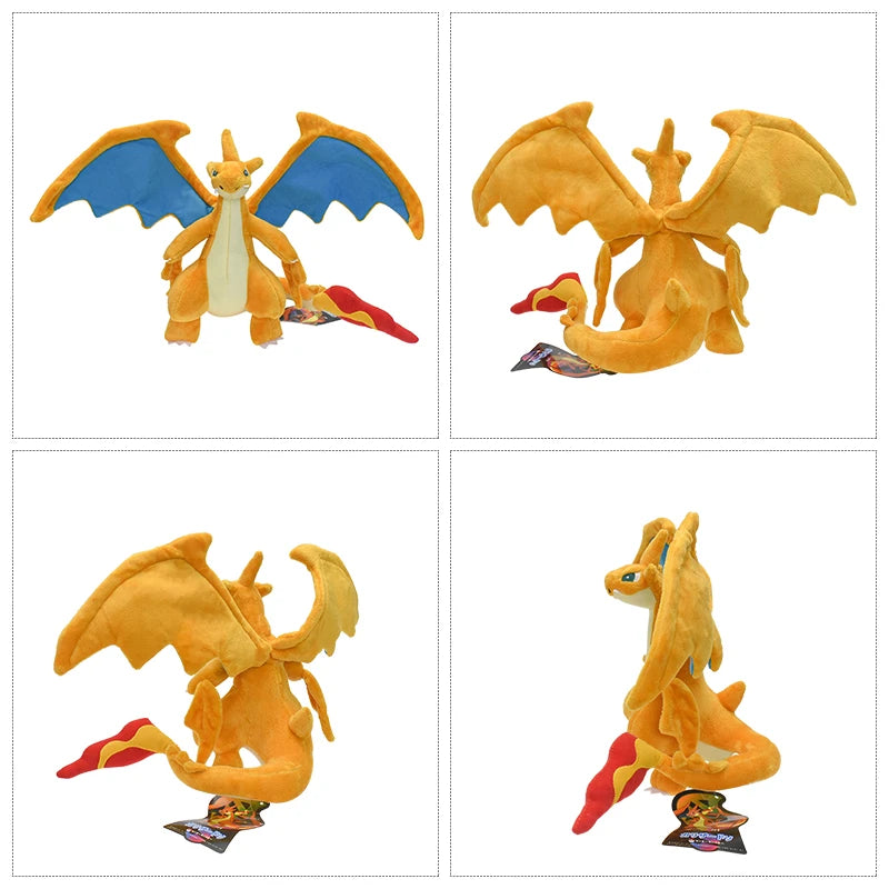 20cm Evolution Mega Charizard Y Plush Toy Doll Pocket Monster Anime Dragon Stuffed Toy Soft Peluche Animals Gift Kids