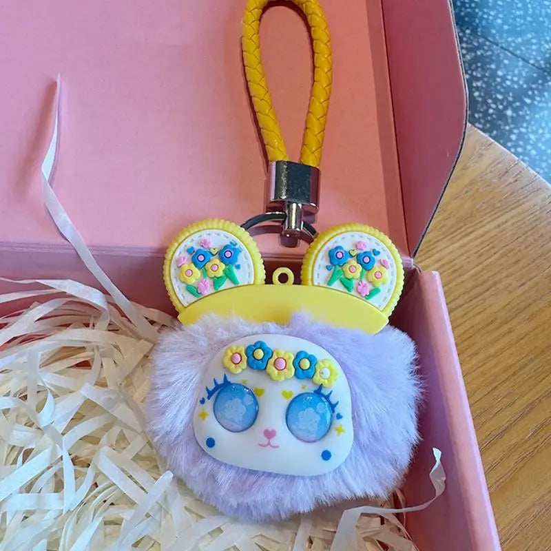 Stuffed Doll Plush Toy Soft Cozy Bag Charm Portable Backpack Accessory Key Pendant For Family Friends Children Bags Backpacks