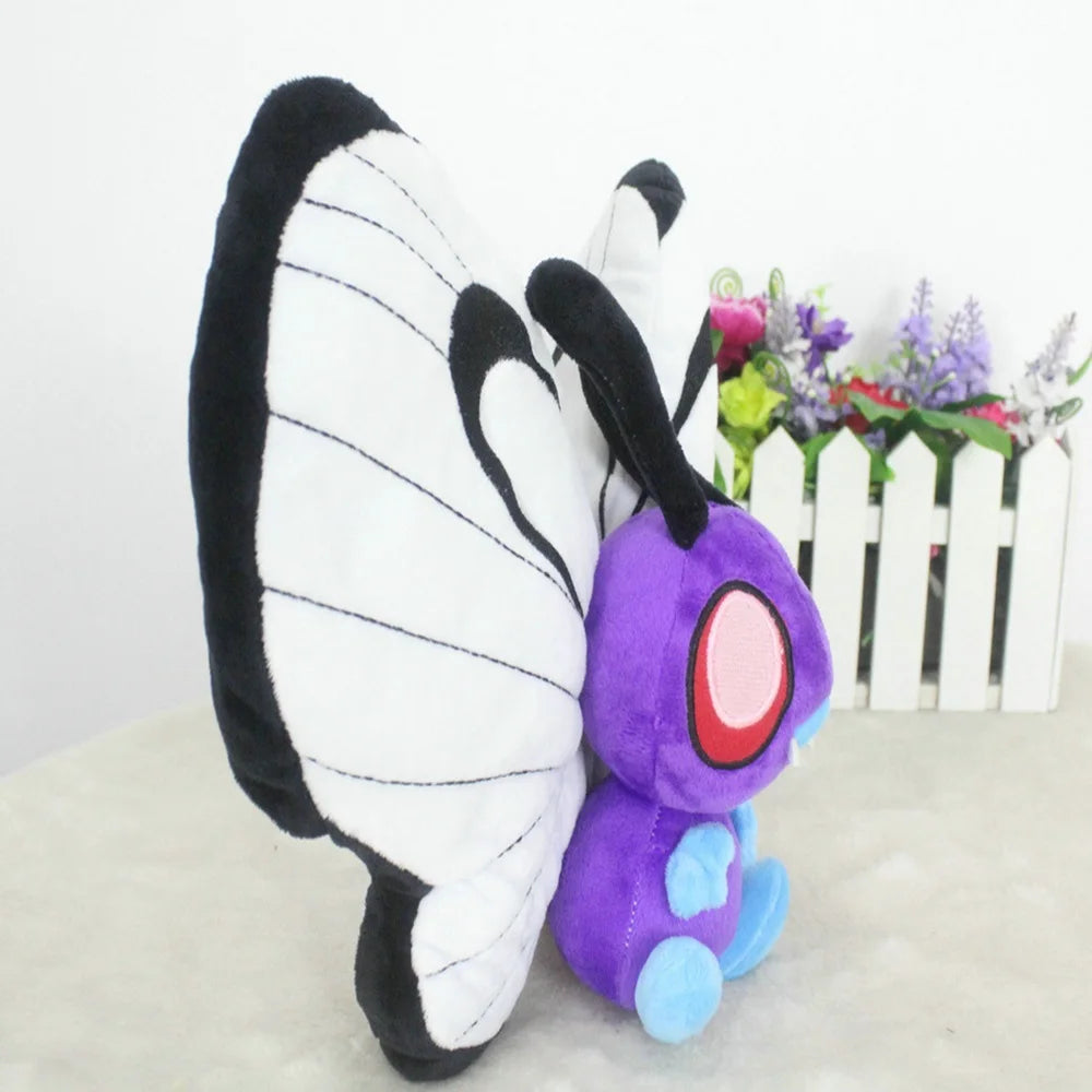 POKEMON 27cm Medium Plush Bada Phalaenopsis Pokemon Plush Toy Children's Plush Toy Festival Gift Favorite Birthday Collection Gi