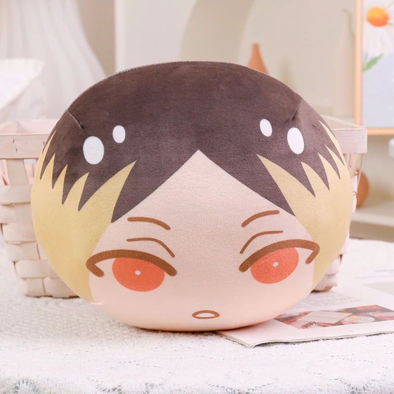 Lovely Anime Printed Plushies Cartoon Haikyuu Volleyball Tobio Kageyama Tetsurou Kuroo Hinata Shoyo Plush Toy Bag Pendant Gifts