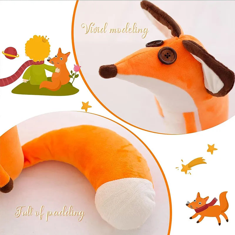 Potdemiel The Little Prince Le Petit Prince Fox Plush Doll Puppet Toy