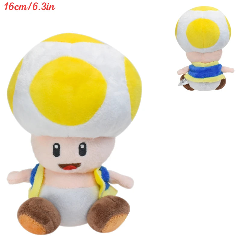 38 Styles Mario Princess Peach Daisy Rosalina Toad Soft Plush Toys Anime Yoshi Toadette Waluigi Stuffed Peluche Dolls Gifts Kids