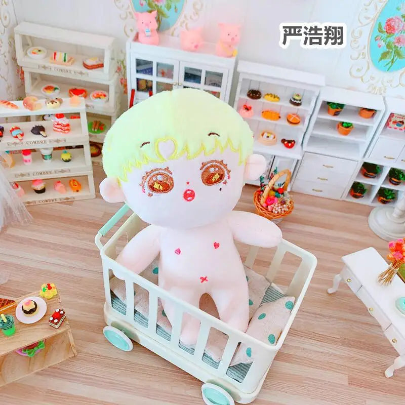 20cm IDol Doll Star Plush Cotton Dolls Cute Stuffed Plushies Figure Dolls Toys Fans Collection Children Gifts