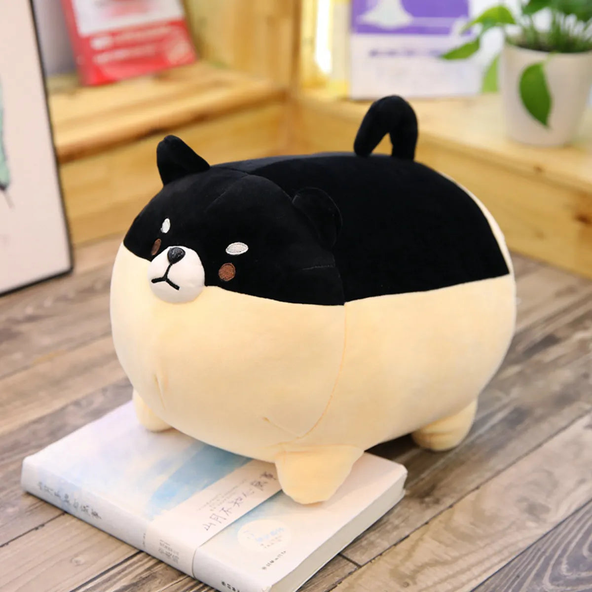 30CM Cute Fat Shiba Inu Dog Plush Toy Stuffed Soft Animal Pillow Cushion For  Birthday Xmas Gifts