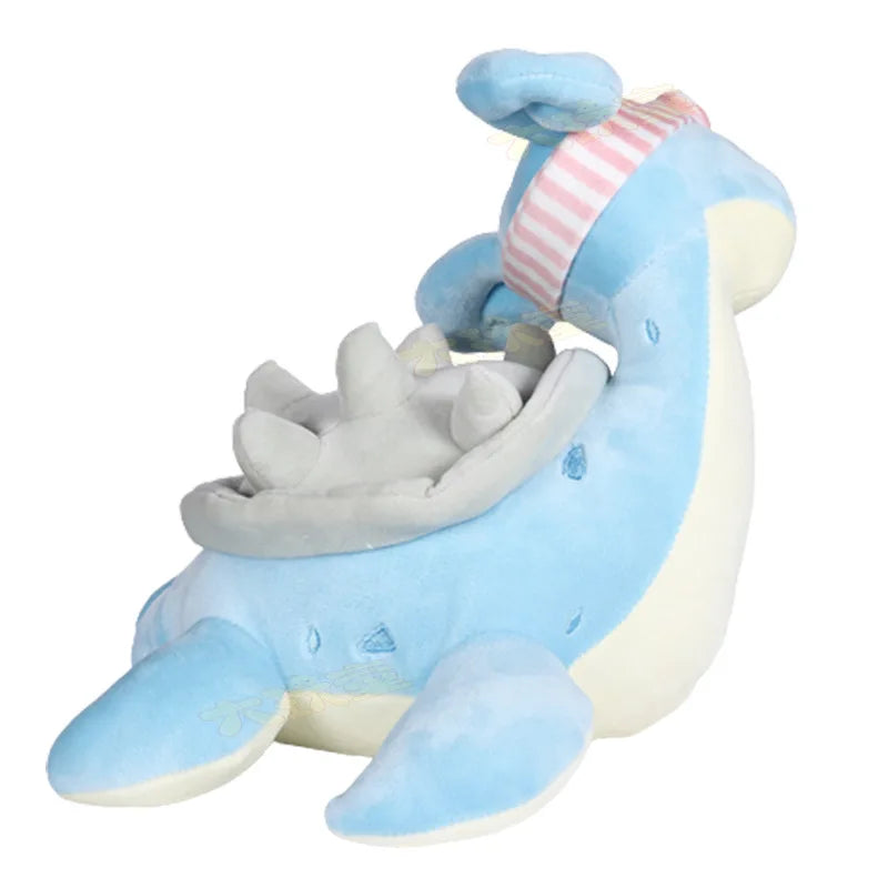 25cm Cute Sleeping Lapras Plush Toy Stuffed Japanese Anime Lovely Doll Pokemon Collect Plushies Xmas Gifts For Girl