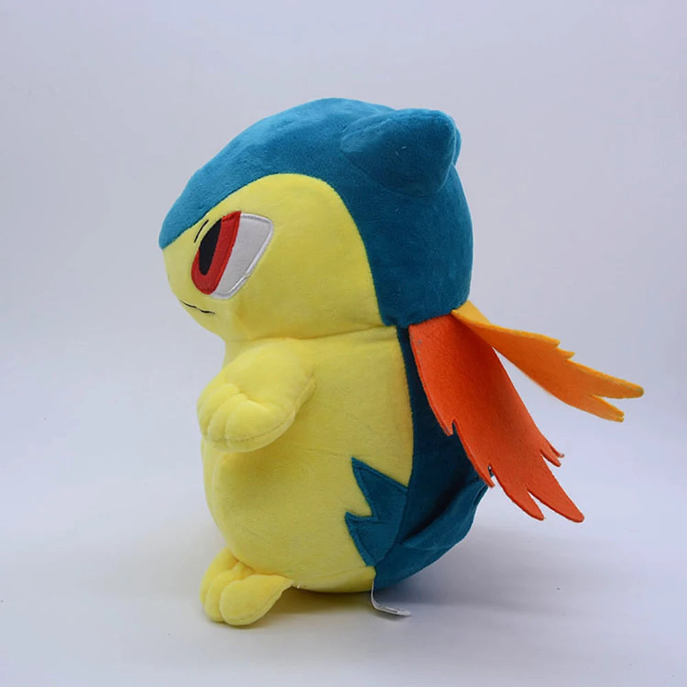 30cm Cyndaquil Pokemon Plush Toy Quilava Typhlosion Evolution Stuffed Dolls Gift