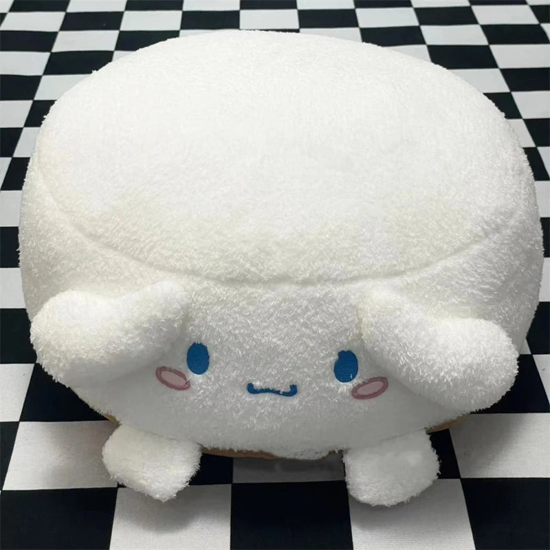 Japanese Style Pochacco My Melody Plushies Soft Hangyodon Cinnamoroll Kuromi Stuffed Sitting Cushion Tatami Girly Home Decor