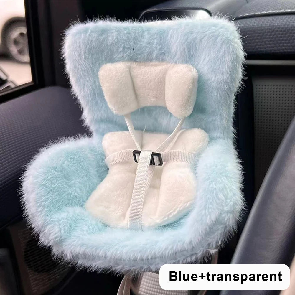 For Labubu For blythe doll Safety Seat Kawaii Ob11 Doll Seat Car Air Aromatreatment Decoration Cute Car Decoration