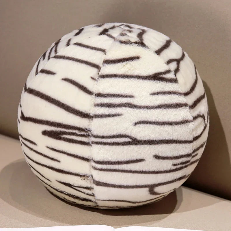 30cm Ins Style Ball Pillow Soft Plush PP Cotton Sofa Pillow Ornament Stuffed Nordic Round Pillow Throw Pillows Home Decoration