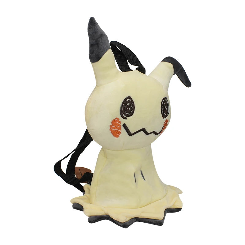 15 Styles Anime Mario Koopa Backpack Pokemon Charizard Mimikyu Eevee Snorlax Gengar Mew Plush Stuffed Toys Cartoon Peluche Dolls