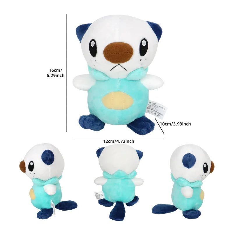 Pokemon Scream Tail Plush Toys Oshawott Pikachu Scorbunny Darumaka Sthffed Typhlosion Pansage Palafin Peluche Dolls Gifts Kids