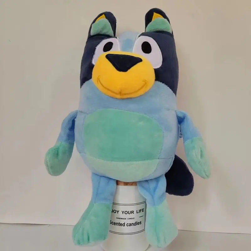 Animation Peripheral Bluey Cute Dog Rag Doll Blue Family Plush Toy Doll Gifts