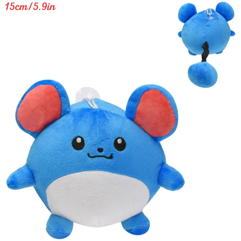 POKEMON Cubone Raichu Piplup Smoliv Phanpy Plush Toy Anime Wobbuffet Gengar Rowlet Meowth Mewtwo Peluche Doll Birthday Gift Kids