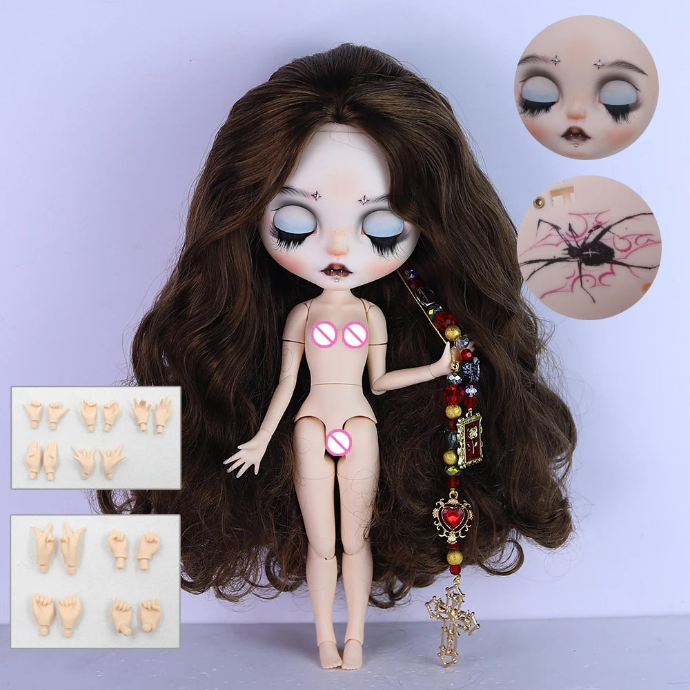 ICY DBS Blyth 1/6 doll hand-painted set double eyelids long eyelashes sleepy eyes doll set SD