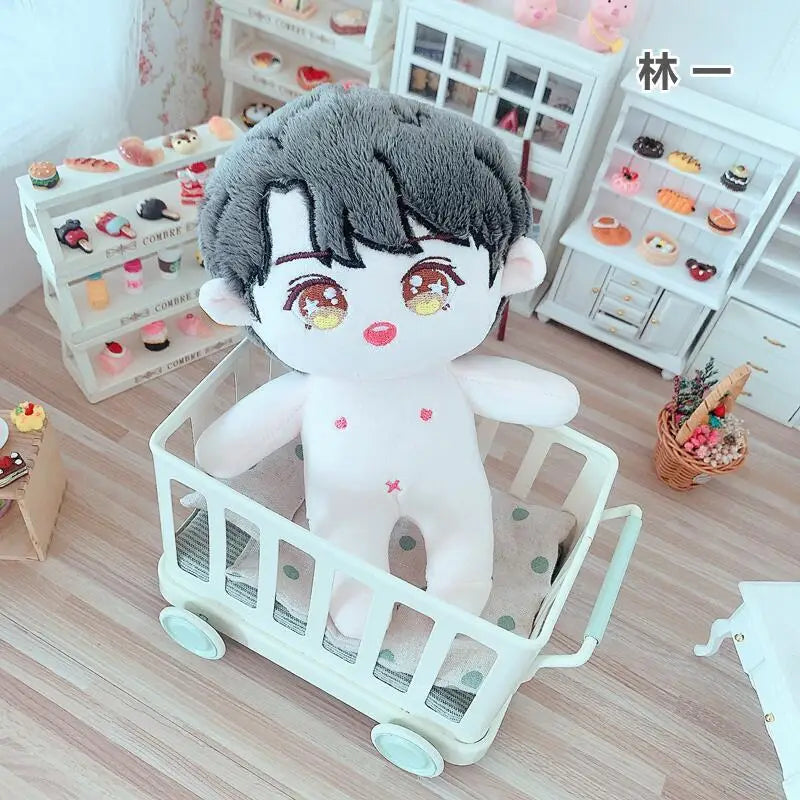 20cm IDol Doll Star Plush Cotton Dolls Cute Stuffed Plushies Figure Dolls Toys Fans Collection Children Gifts