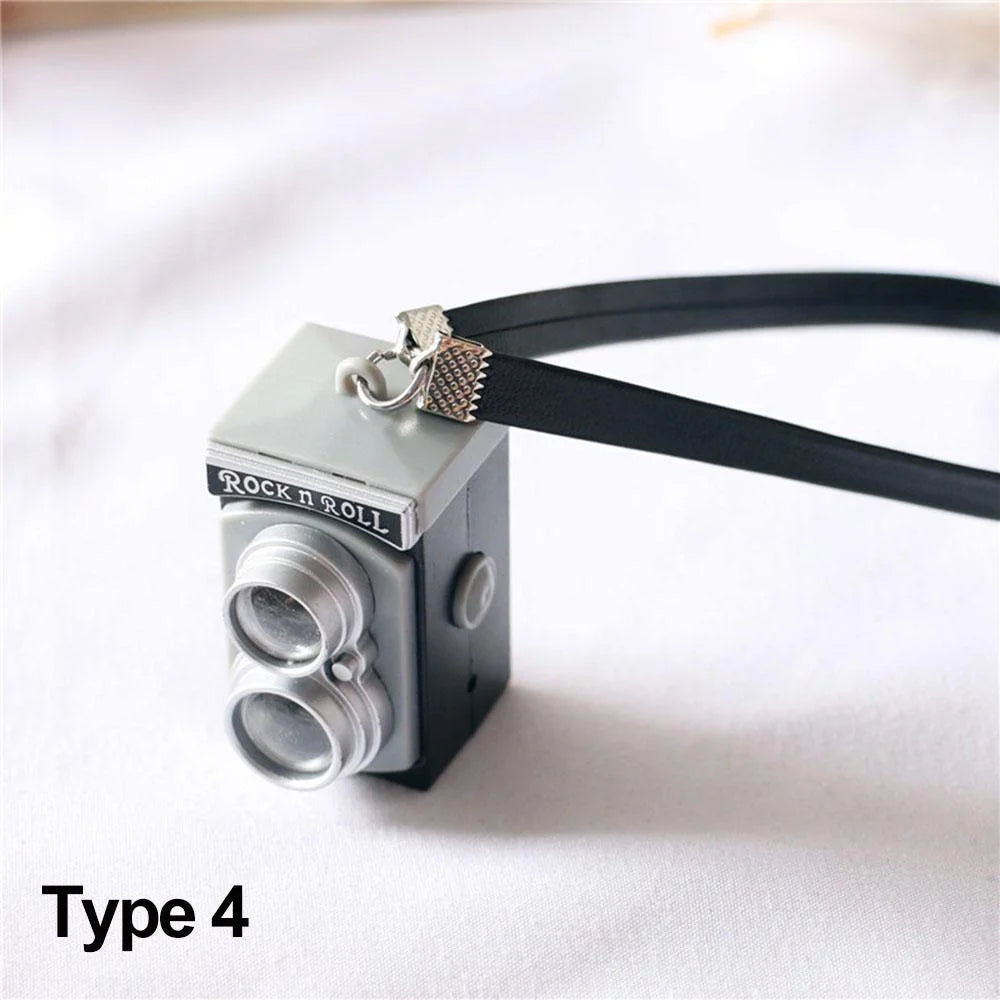 1Pc 1/6 1/8 1/12 Dollhouse Miniature Digital SLR Camera for labubu for upset duck Dolls House Decoration Accessory