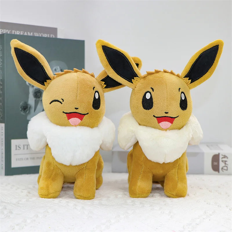 Pokemon Cubone Plush Toys Eevee Beedrill Mimikyu Poliwhirl Stuffed Phanpy Palafin Scolipede Horsea Cartoon Peluche Dolls Gifts