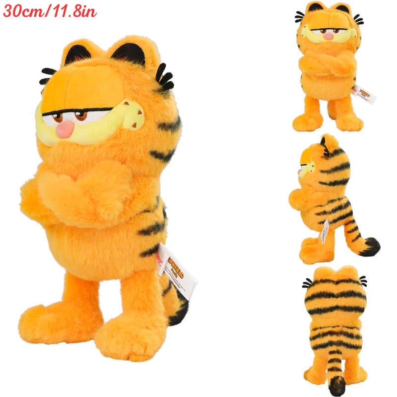 Original Garfield Cat Anime Plush Toys Cute Garfield Family Odie Stuffed Anime Plushies Kawaii Cartoon Peluche Dolls Gifts Kids