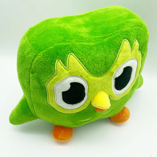 Lovely Green Duo Plushie of Duo The Owl Cartoon Anime Plush Toy Soft Stuffed Animal Plushie Dolls Children Birthday Gift